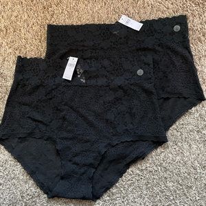 Aerie high rise lace underwear